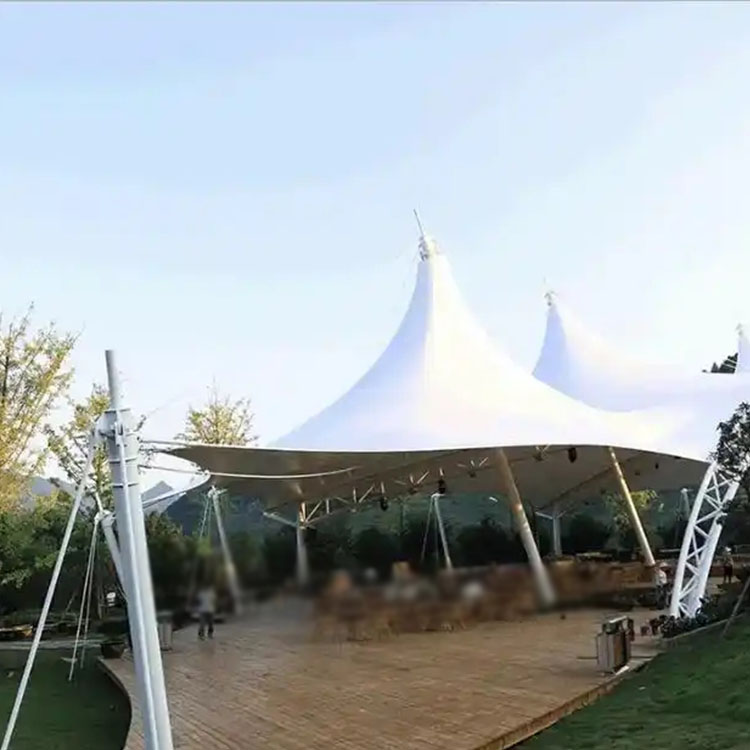 光泽县膜结构景观棚